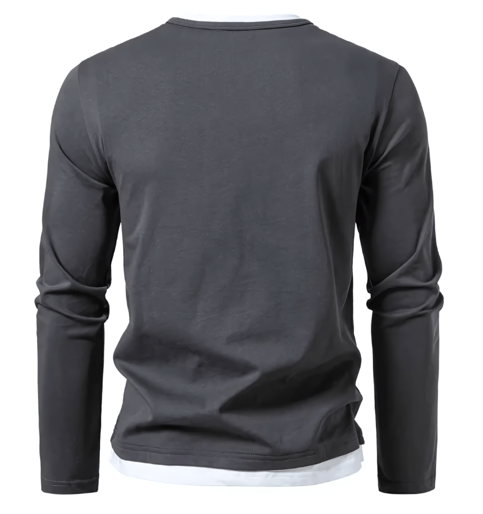 Alwin | Premium Langsleeve van gekamd katoen
