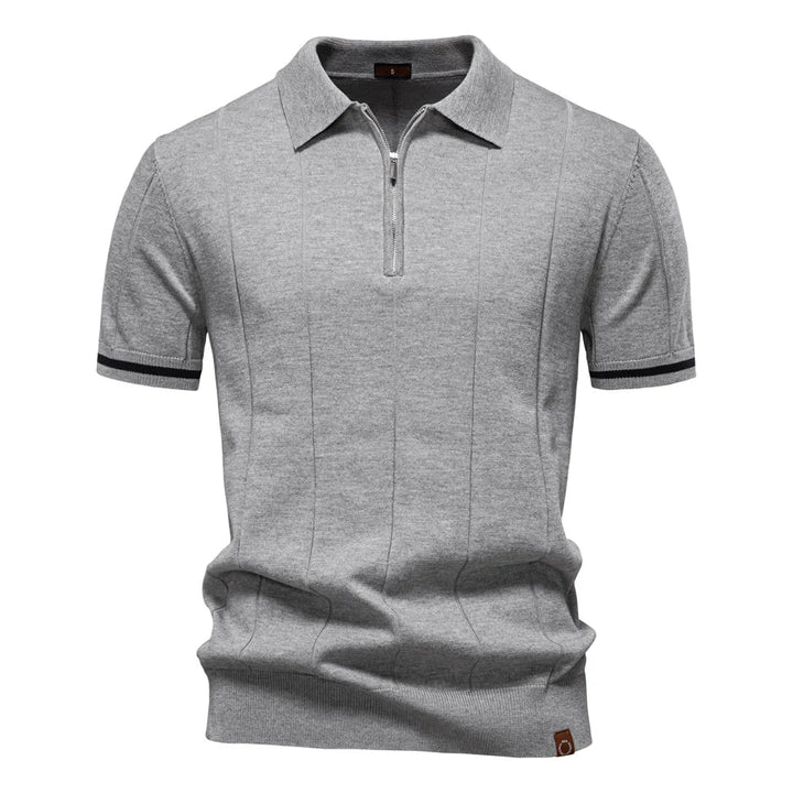 Luca | Heren Polo Shirt Met Rits