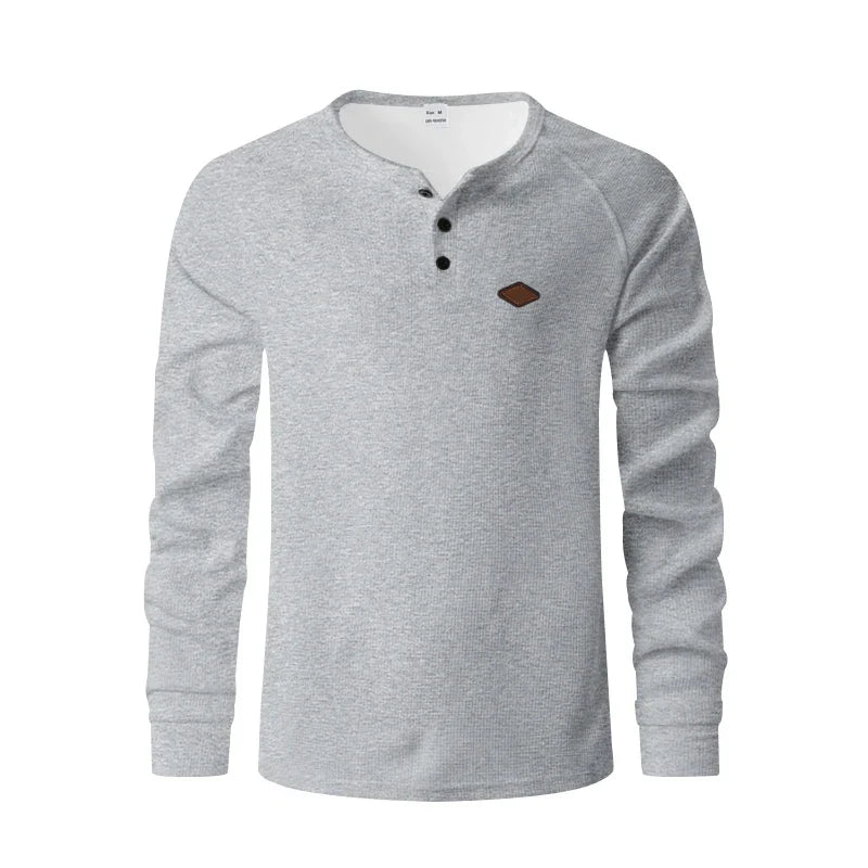 LEONARD | ELEGANTE STRUCTUUR HENLEY VOOR HEREN