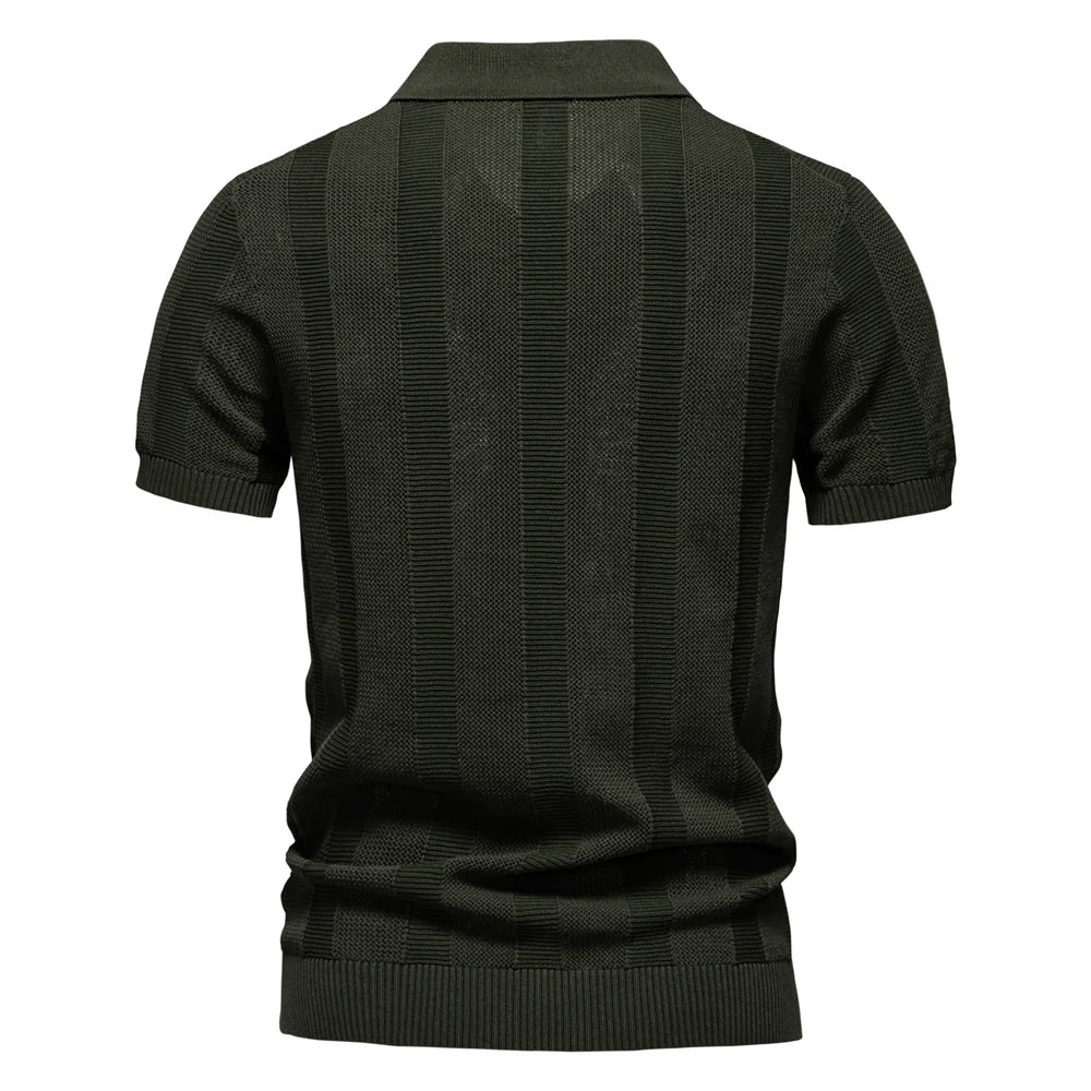 Matteo | Stijlvol Gestreepte Polo