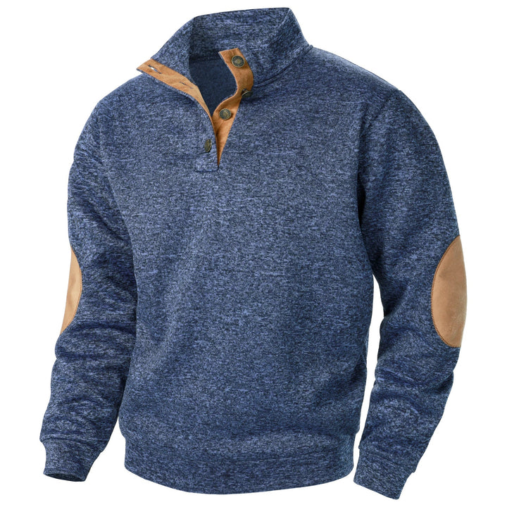 Griffin | Verfijnde Half-Zip Accent Pullover