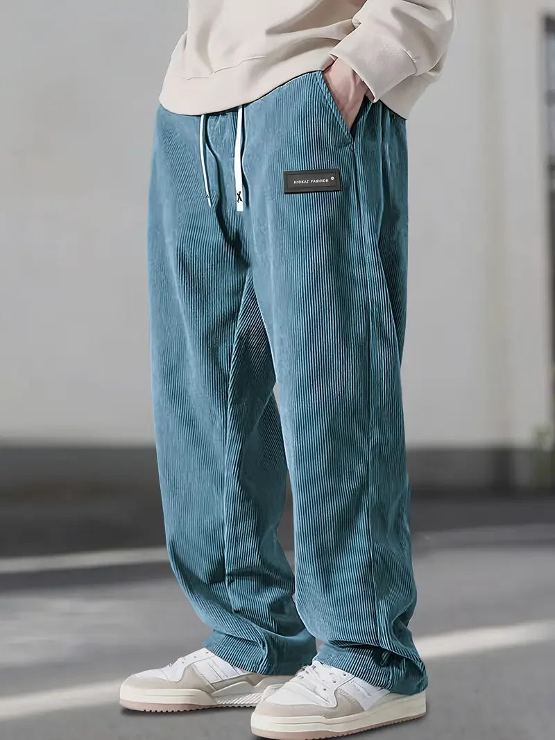 ComfortFit Corduroy Broeken – Zacht ribgebreid stof met een relaxte pasvorm