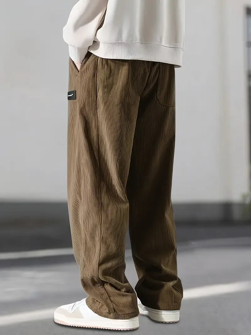 ComfortFit Corduroy Broeken – Zacht ribgebreid stof met een relaxte pasvorm