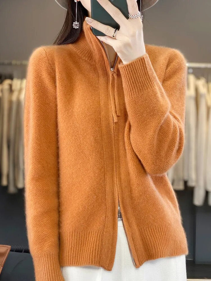 Cozy Zip-Up Cardigan