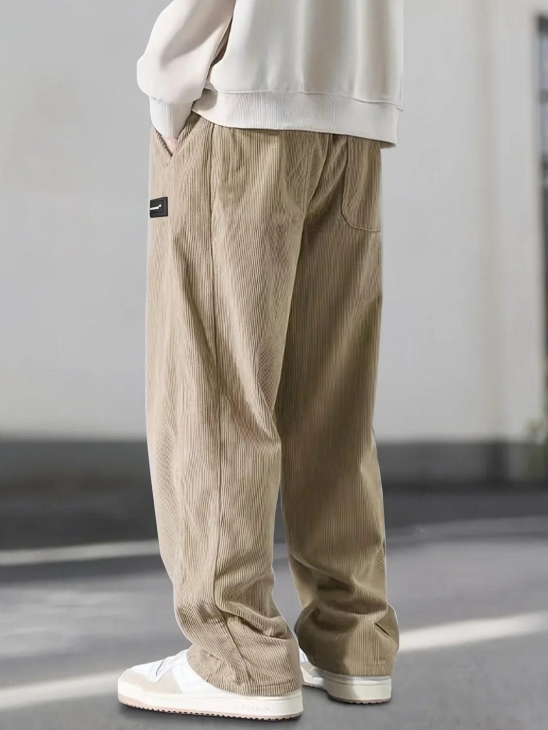 ComfortFit Corduroy Broeken – Zacht ribgebreid stof met een relaxte pasvorm