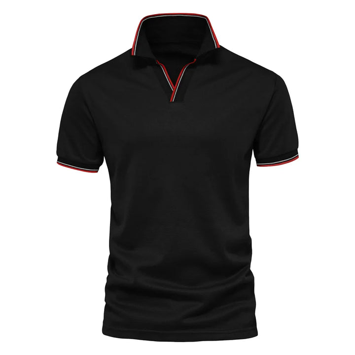 Alexander | Heren Polo Met V-hals