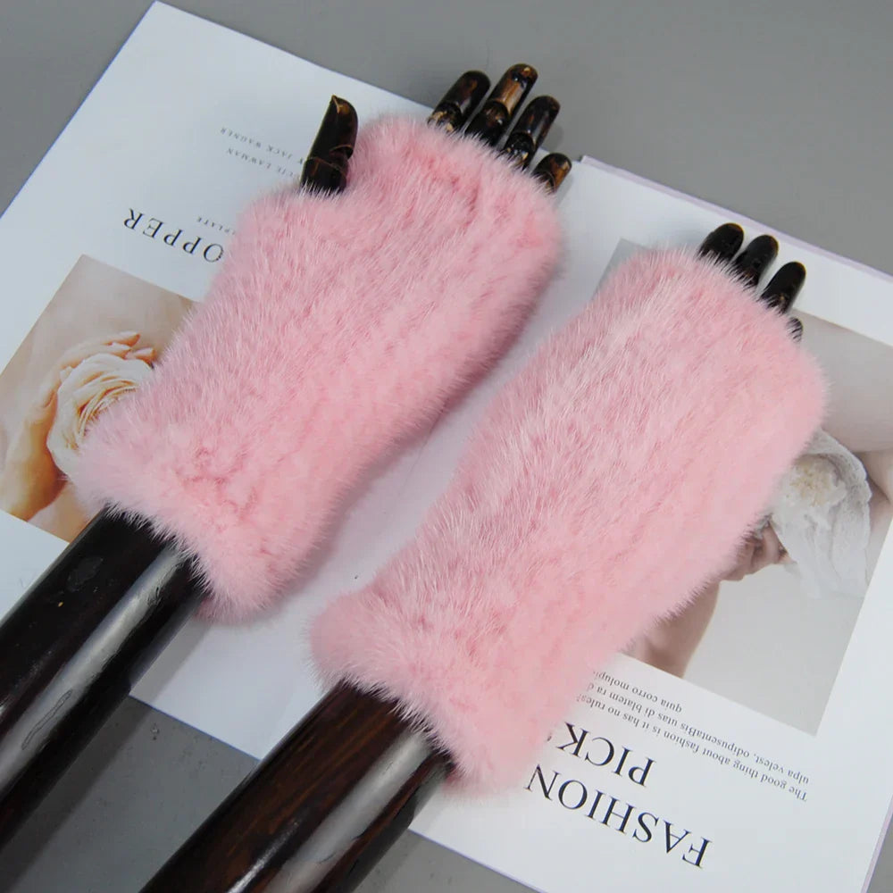 Liora™ | Mink Vachten Handschoenen