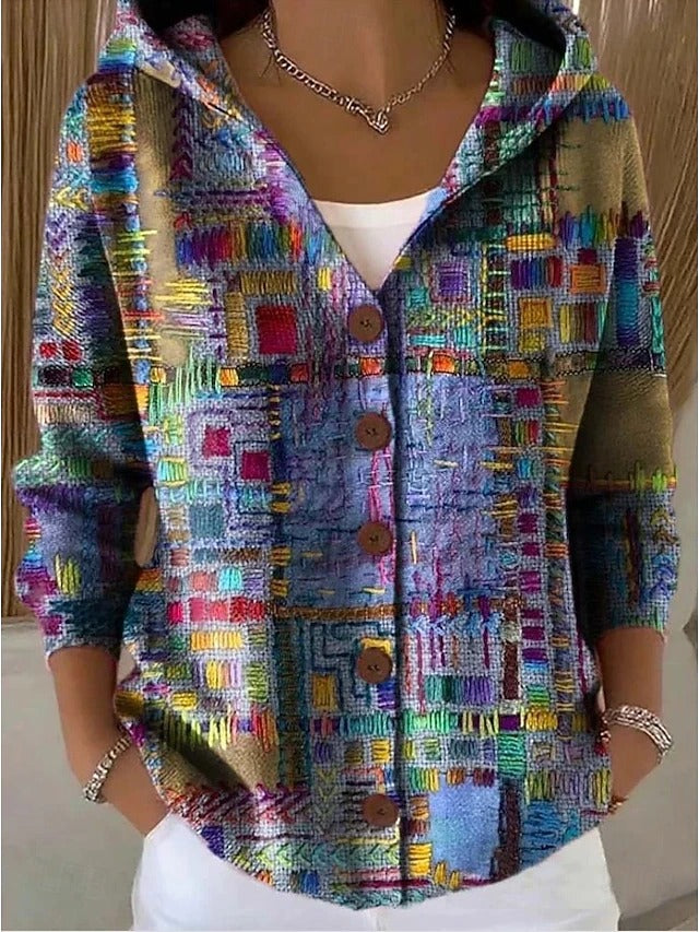 Pauline | Lange Warme Cardigan