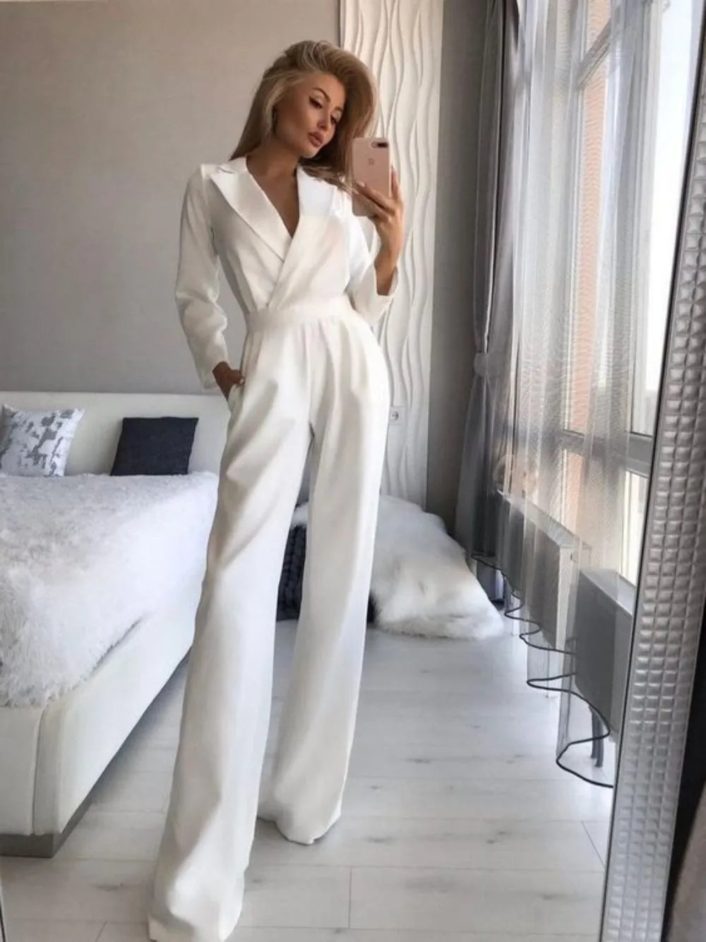 Liana | Elegante Dames Jumpsuit met Elastische Taille