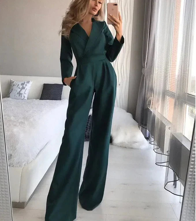 Liana | Elegante Dames Jumpsuit met Elastische Taille