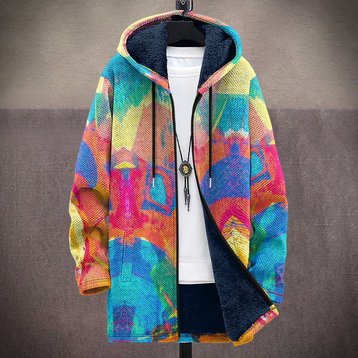 Tiarna | Luxe cardigan geïnspireerd op kunst