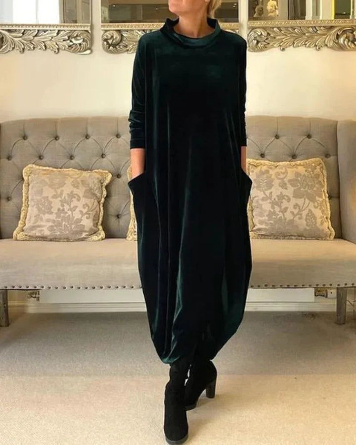 Eliza | Ontspannen Velvet Jurk