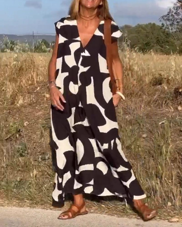 Lysandra | Verfijnde Maxi Jurk