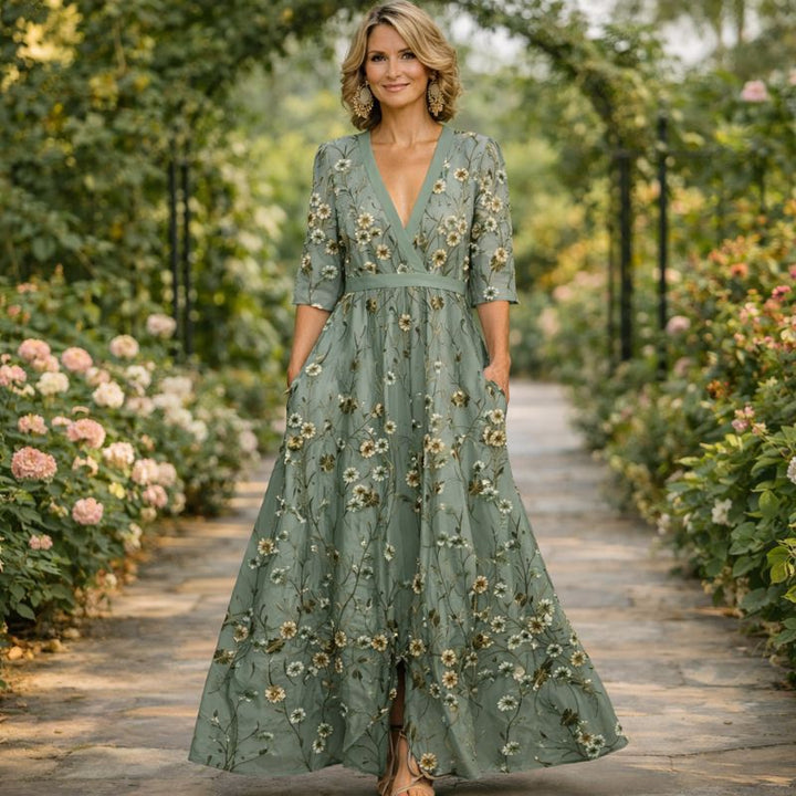 Aimee | Elegante Maxi Jurk