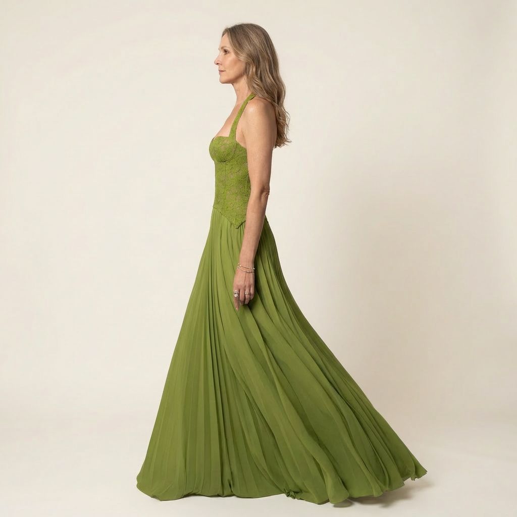 Claire | Vloeiende Maxi-jurk