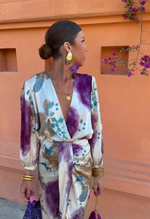 Elegante V-hals jurk