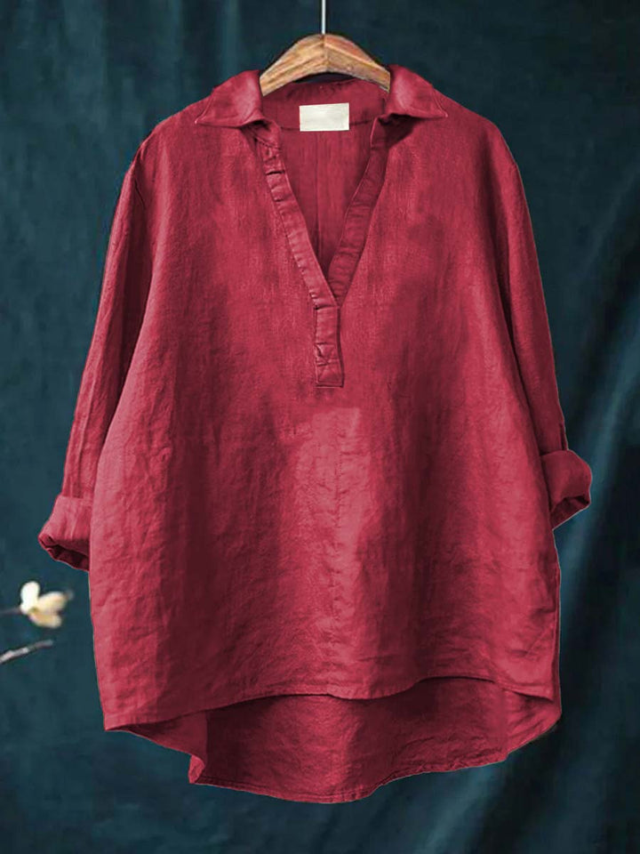 Andrea Linnen Blouse