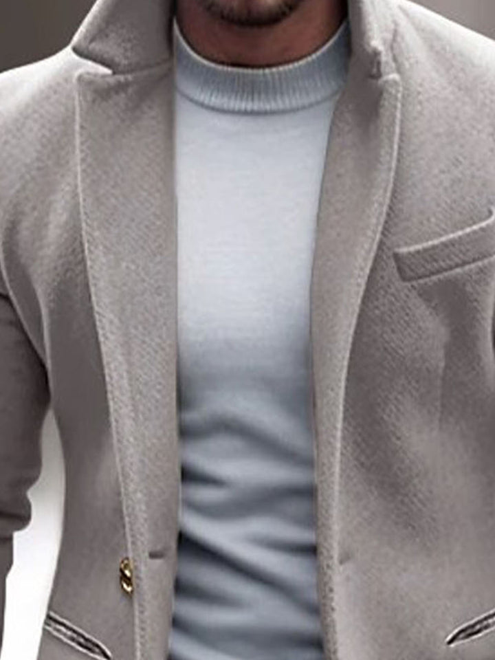 Valebrook™ – Middenlange Effen Jas