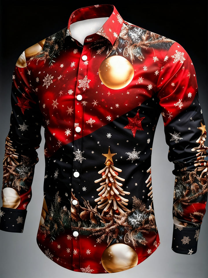 EverYule™ – Mannen Feestelijke Boom Shirt