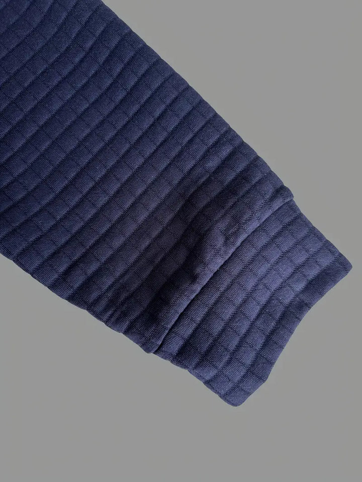 NordicWeave™ Lange mouw Polo voor heren – warm, stijlvol en comfortabel