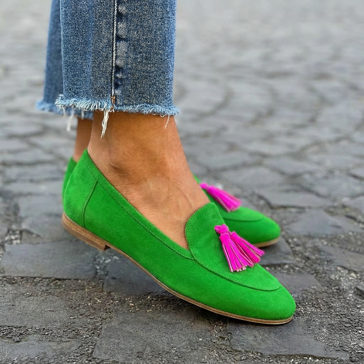 Mandy Tassel-Decoratieve Loafers