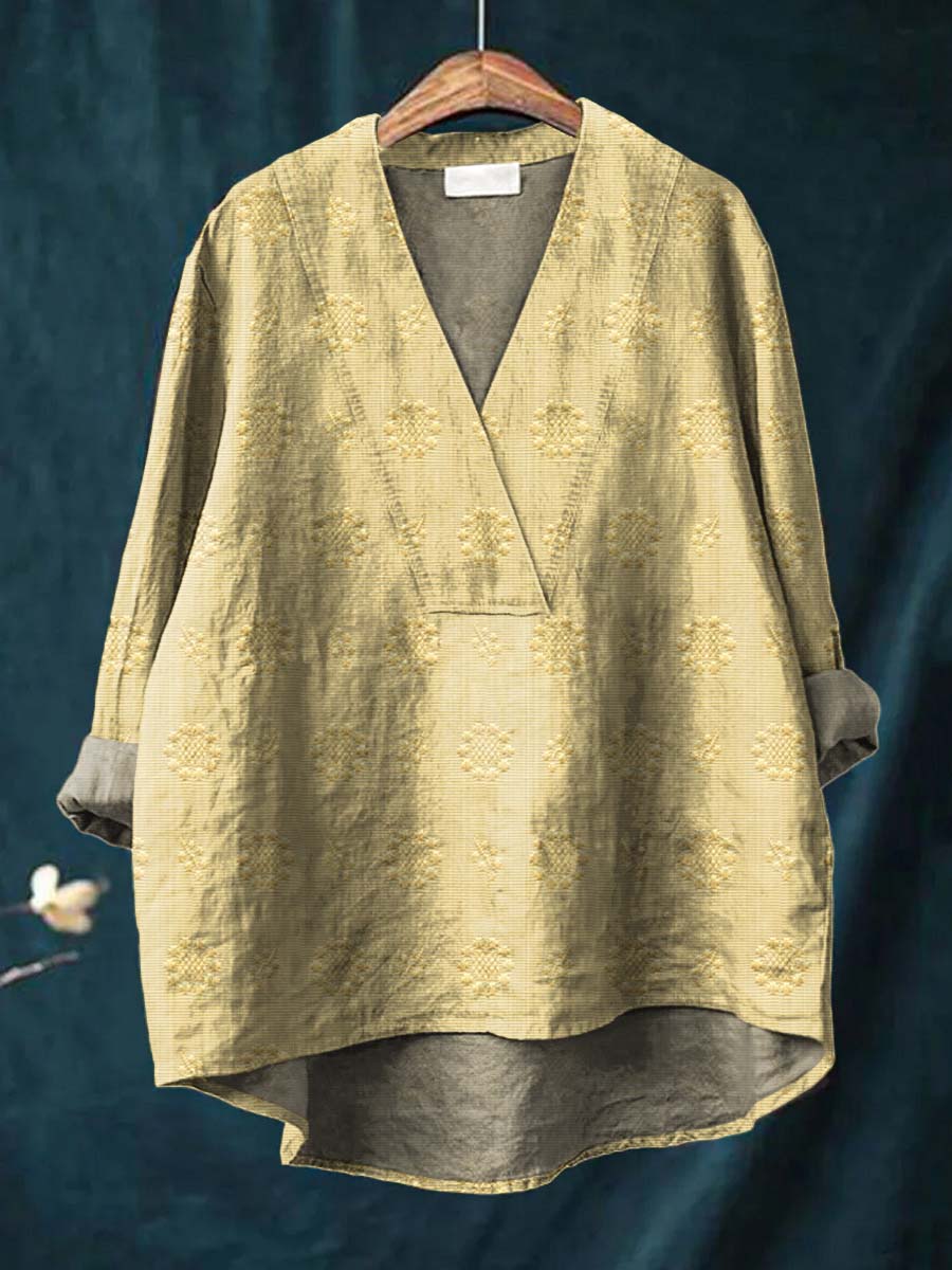 Cara Linnen Blouse