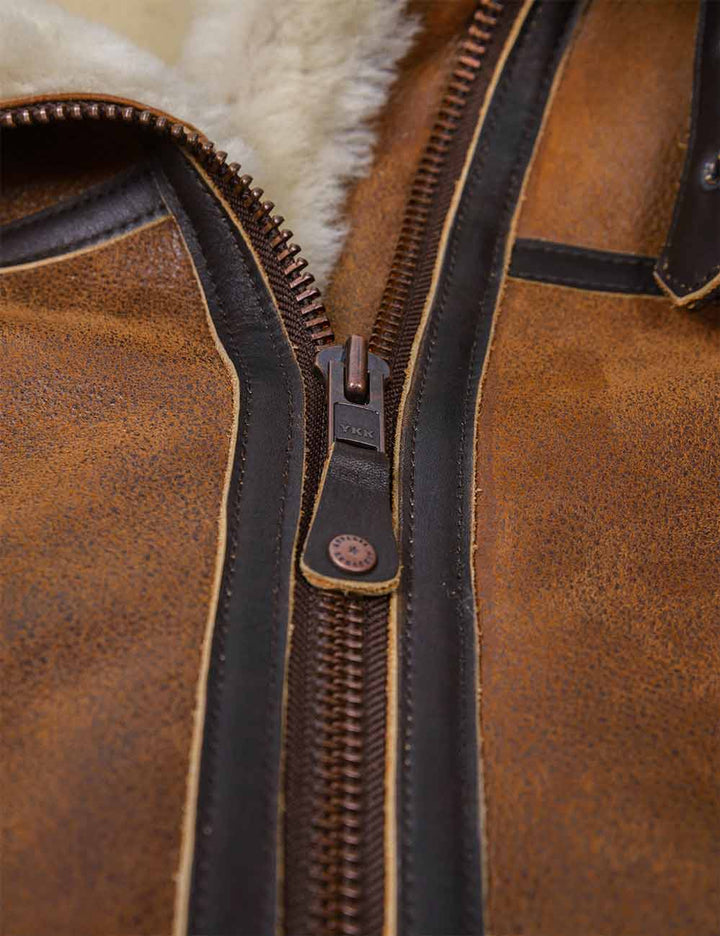 Aron™ | Bomberjack met Fleece Capuchon