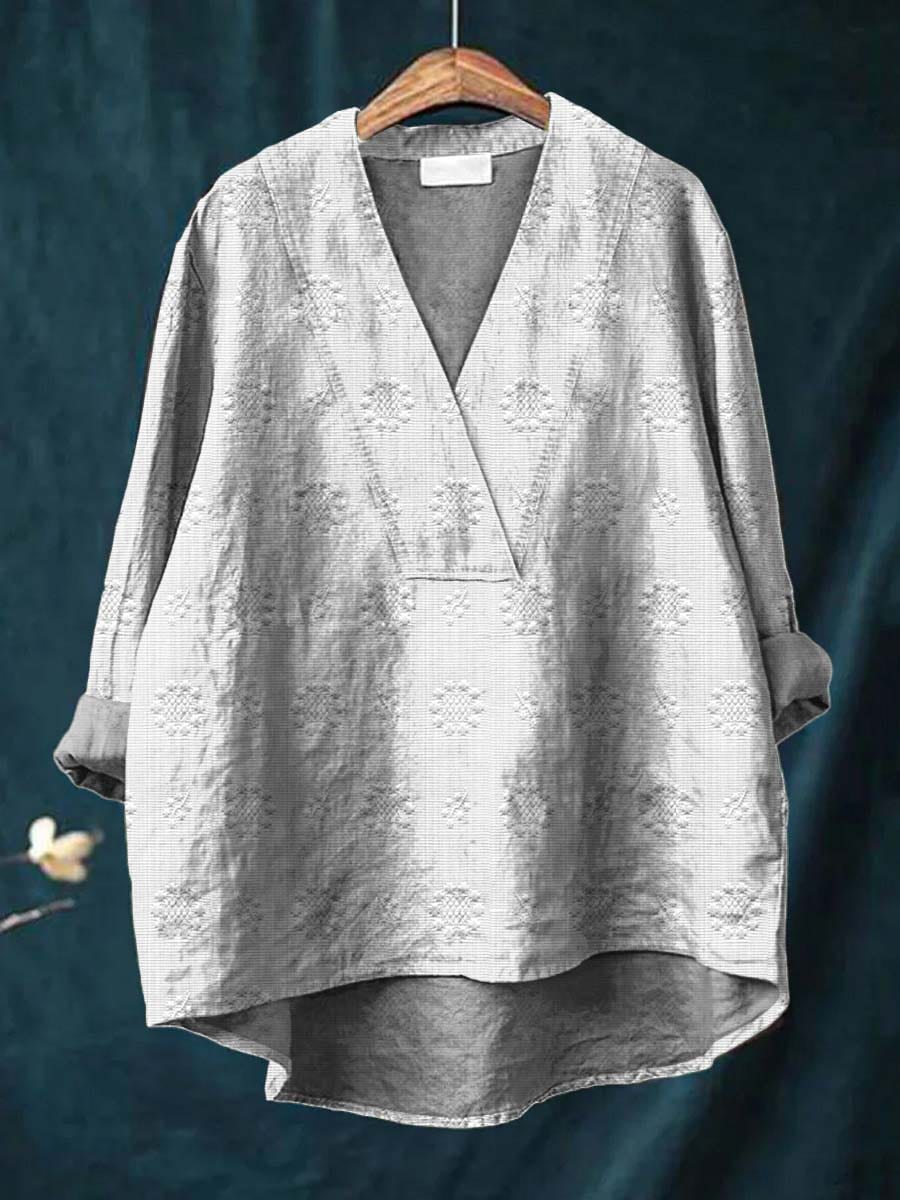 Cara Linnen Blouse