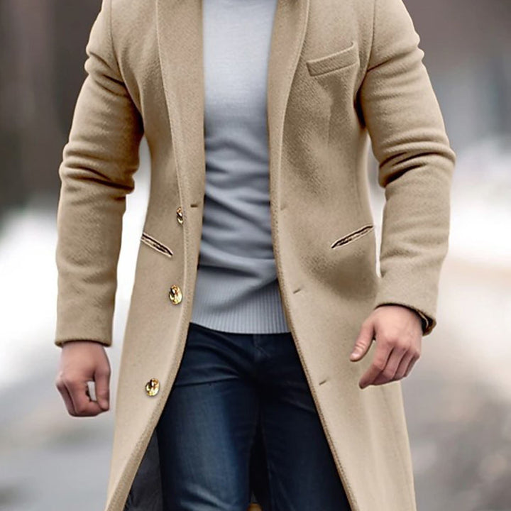 Valebrook™ – Middenlange Effen Jas