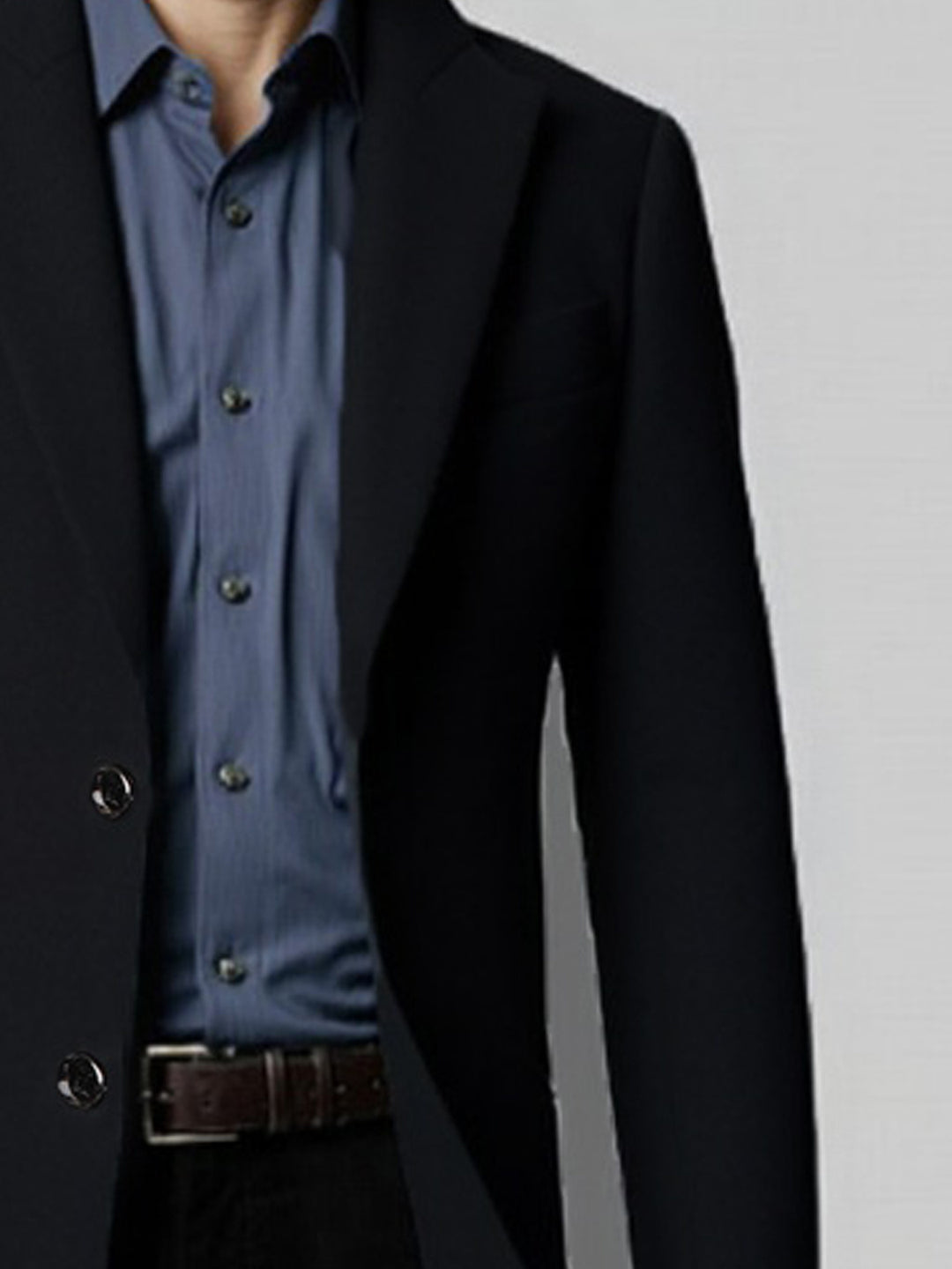 Vellaro – Heren Slim-Fit Grijs Tartan Jas