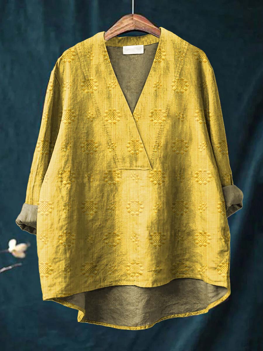 Cara Linnen Blouse