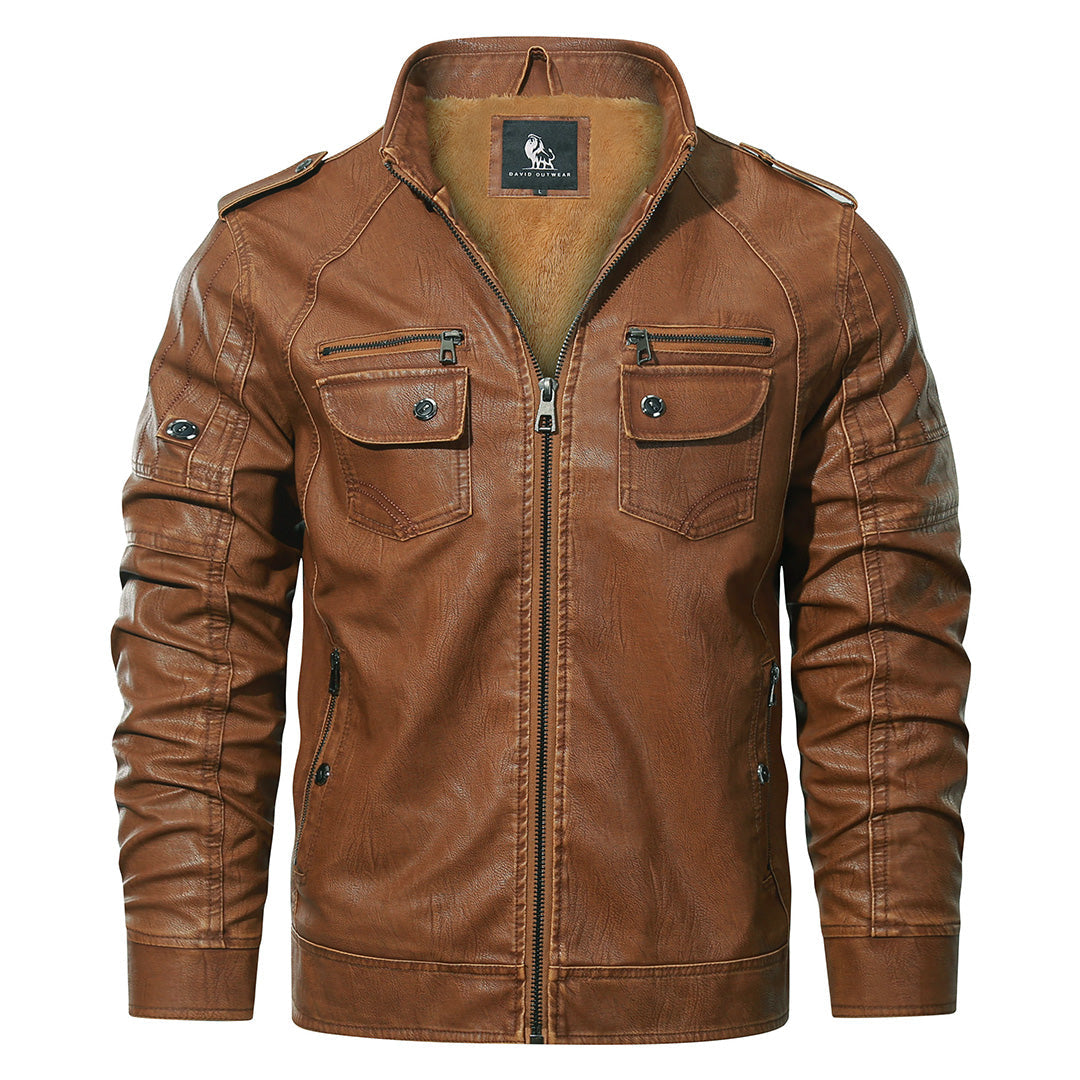 Biker Fleece Jacket
