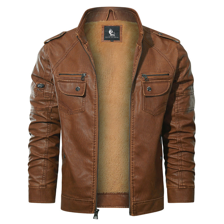 Fleece Bikerjas