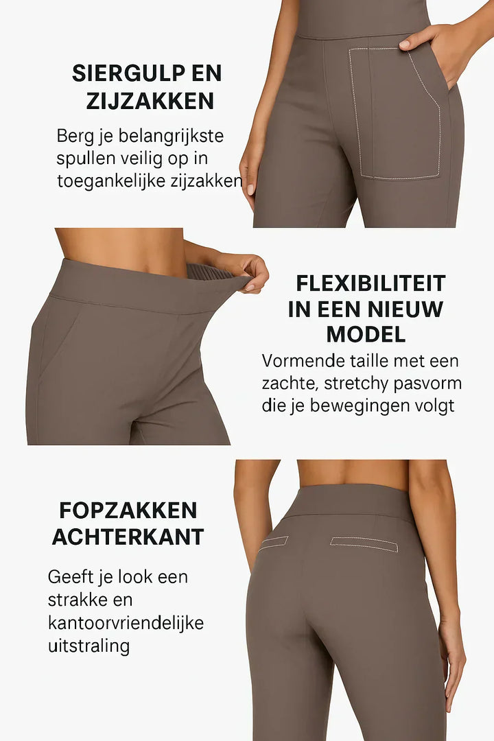 Mira – Elegante broek in zachte jersey
