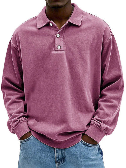 Vintage shirt met lange mouwen
