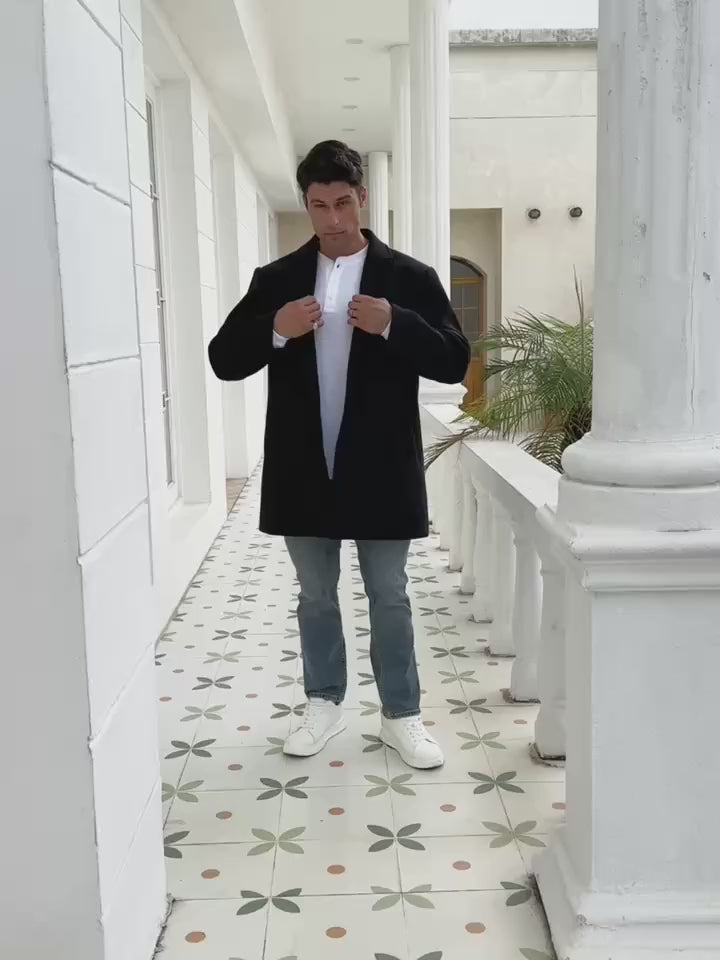 Everford™ – Verfijnde Heren Trenchcoat