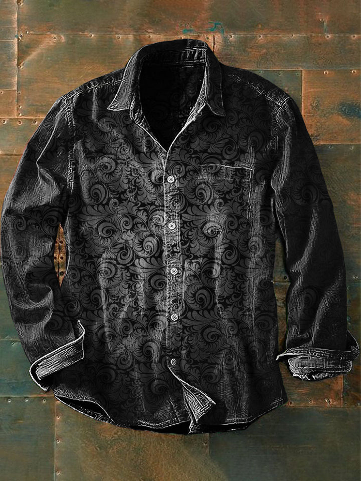 Jeremie | Vintage Gothic Kunstprint Overhemd