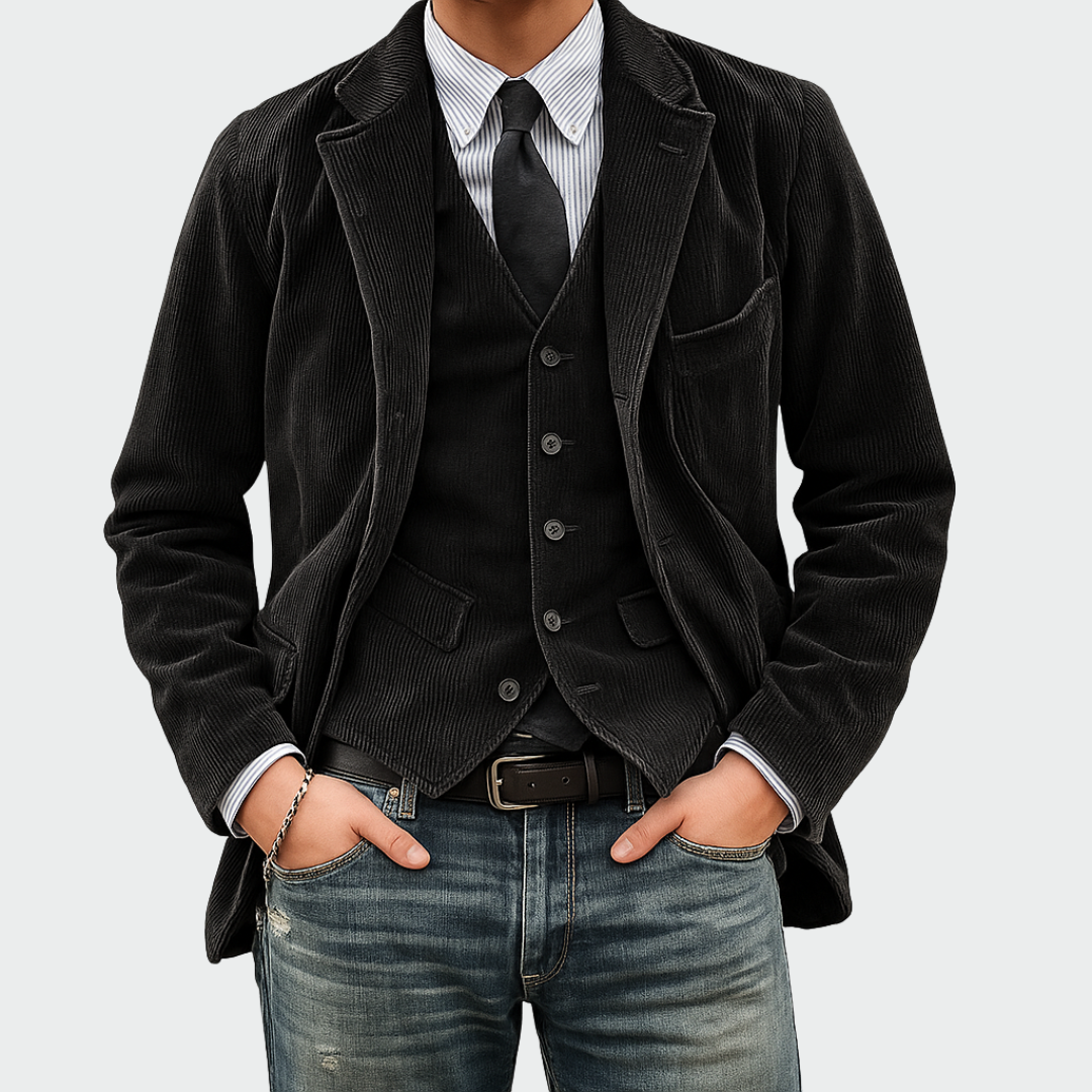 Peter | Elegante Blazer en Vest Set