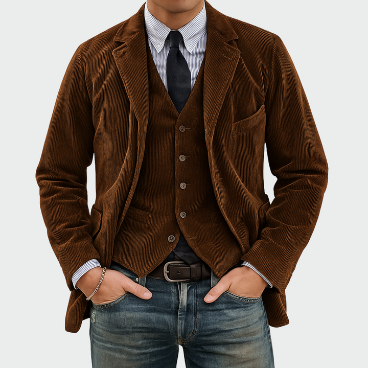 Peter | Elegante Blazer en Vest Set