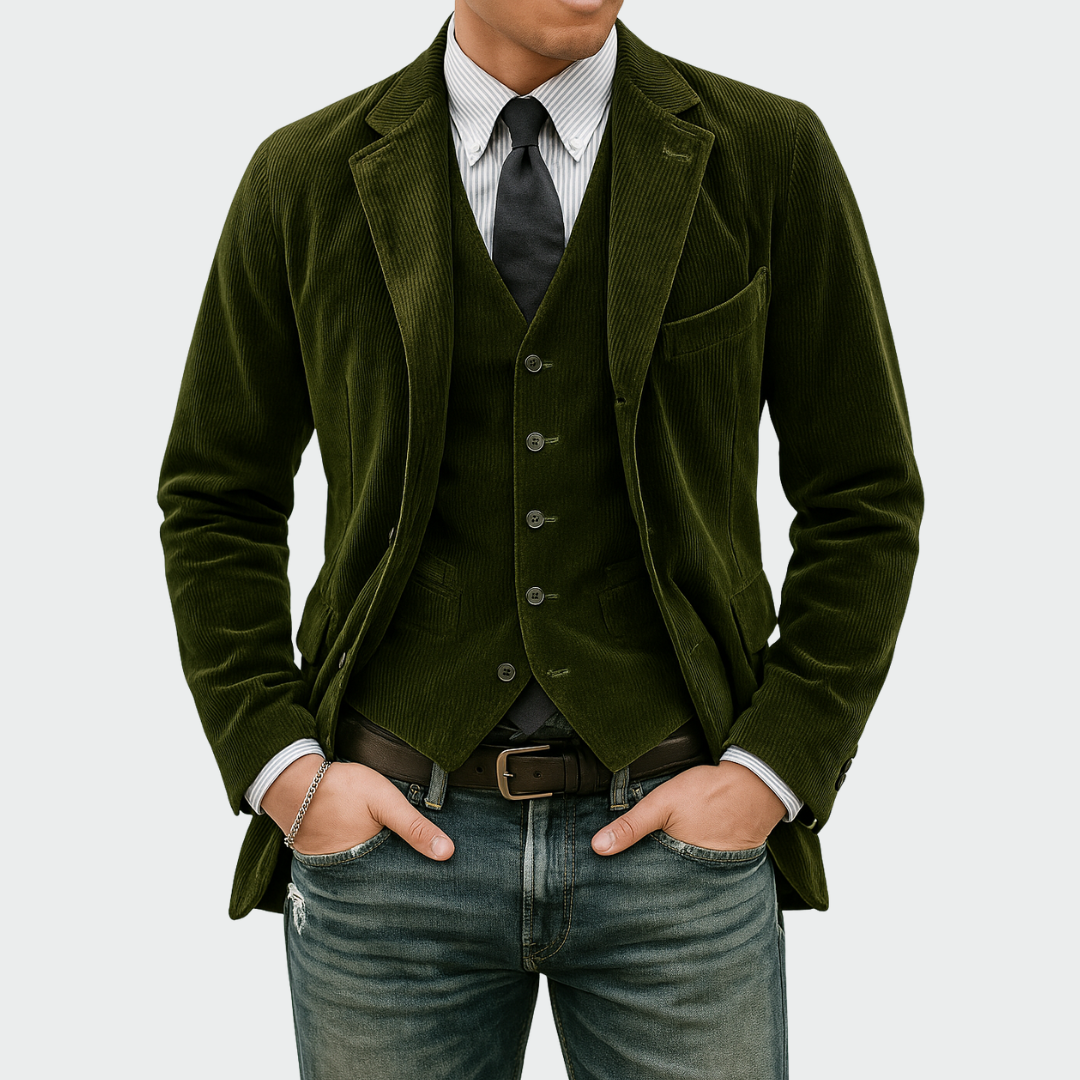 Peter | Elegante Blazer en Vest Set