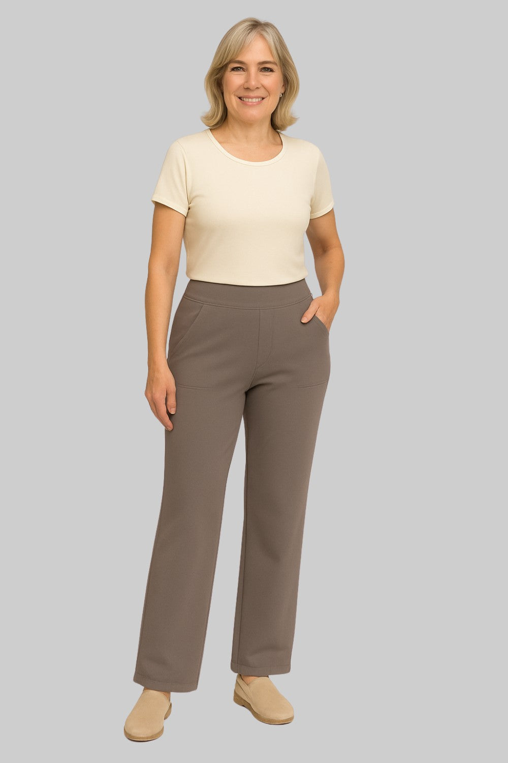 Mira – Elegante broek in zachte jersey