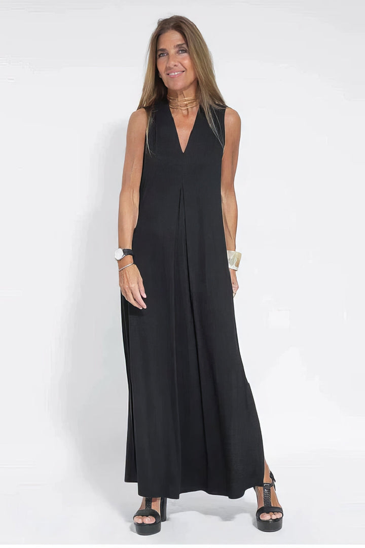 ELISE | Elegante Lange Jurk met Bijpassende Cardigan Gratis