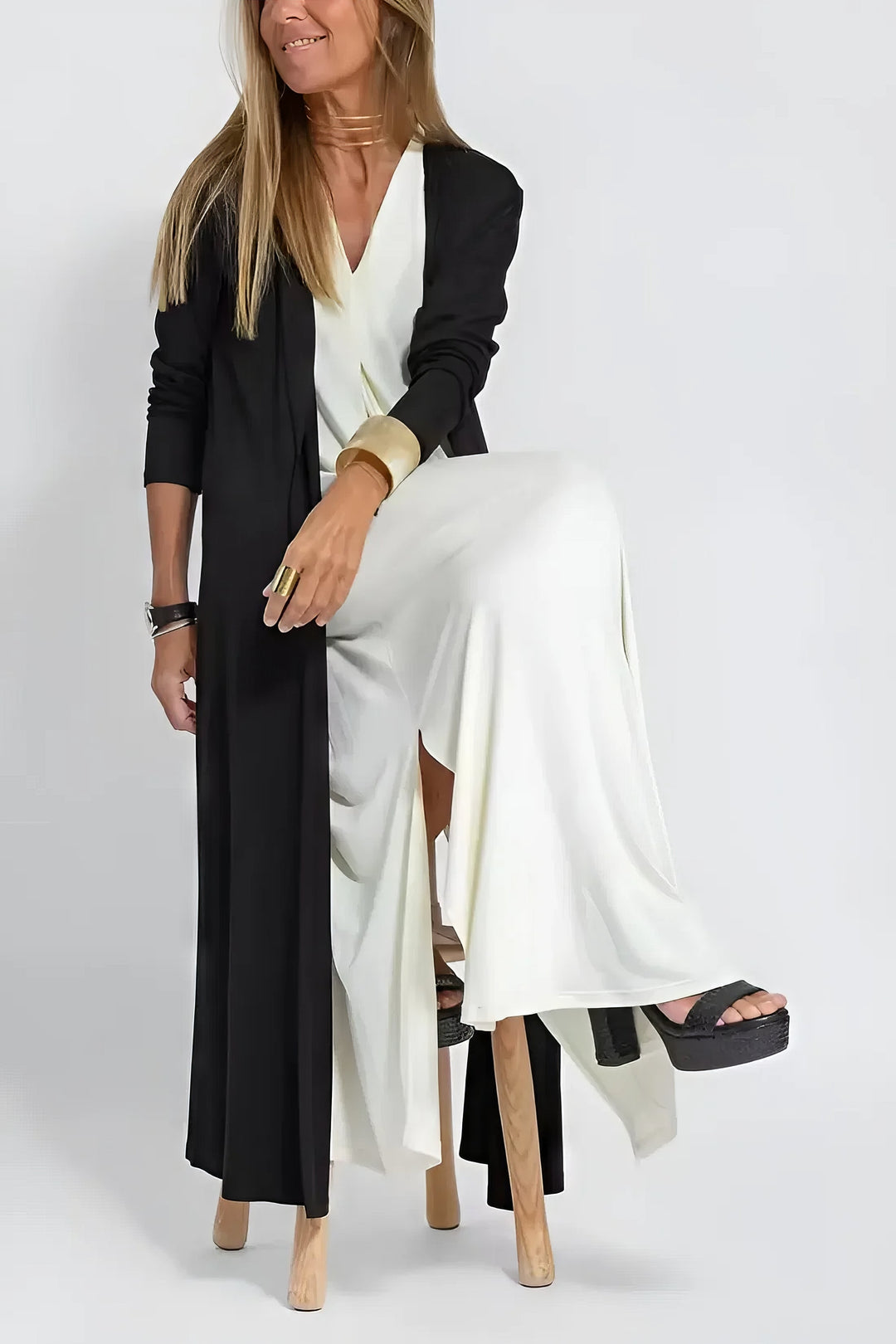 Claire | Elegante Lange Jurk