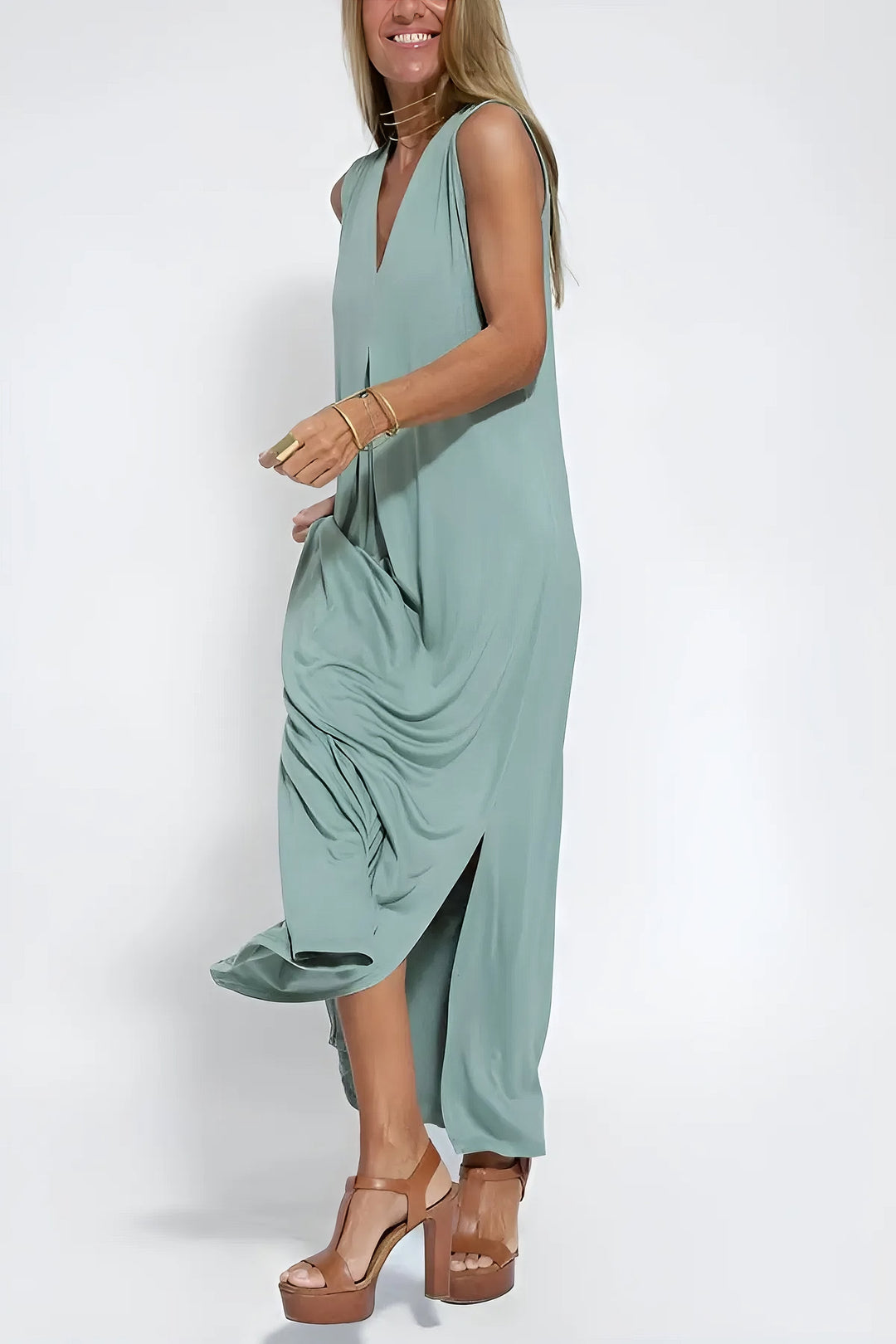 Claire | Elegante Lange Jurk
